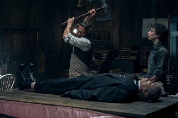 Charlie Hunnam and Oliver Spenceman