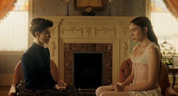 Rebecca Hall and Ella Beatty