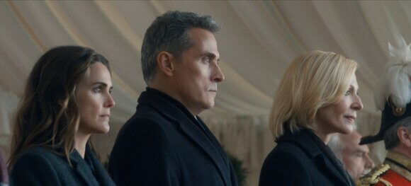 Keri Russell, Rufus Sewell and Allison Janney