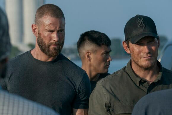 Tom Hopper and Chris Pratt