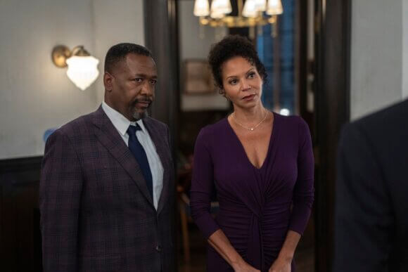 Wendell Pierce and Gloria Reuben