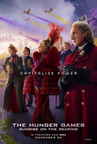 The Hunger Games: Sunrise on the Reaping President Snow Poster