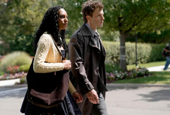 Savannah lee Smith and Tommy O'Brien in episode 2