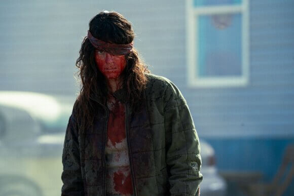 Onslaught Movie Review Adria Arjona
