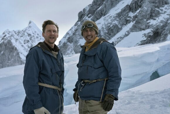 Tenzing stars Tom Hiddleston and Genden Phuntsok