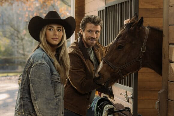 Scarlet Stallone and Garrett Hedlund