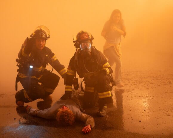 Bryan Marcos and Kenneth Choi in season 10 episode 3