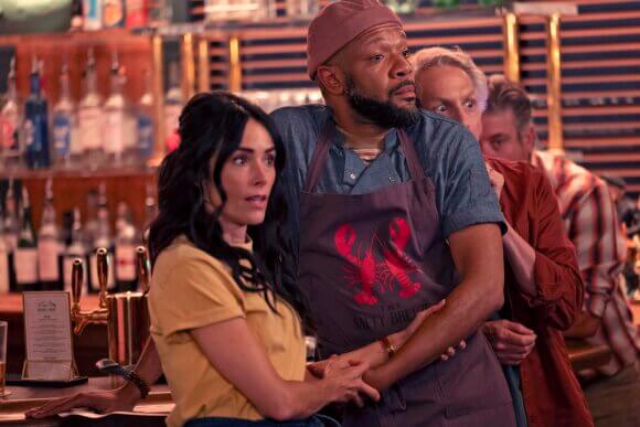 Abigail Spencer, Jason Veasey and Stephan Spinella