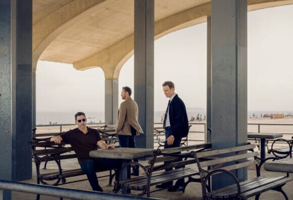 Tom Ellis, Gene Farber and Nick Gehlfuss in season 2 episode 2