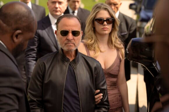 Fisher Stevens and Kyra Klonoski in episode 3