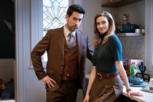 Ed Weeks and Allegra Edwards in episode 2