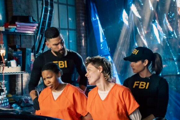 Zeeko Zaki as Special Agent Omar Adom ‘OA’ Zidan, Missy Peregrym as Special Agent Maggie Bell, Charlotte Schweiger as Claire Jackson, and Latrisha Staples as Jaiden Sears