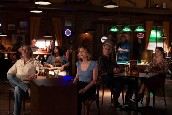 Jeff Fahey as Walter Leone and Diane Farr as Sharon Leone