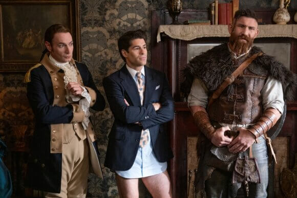 Brandon Scott Jones as Isaac, Asher Grodman as Trevor, and Devan Chandler Long as Thor