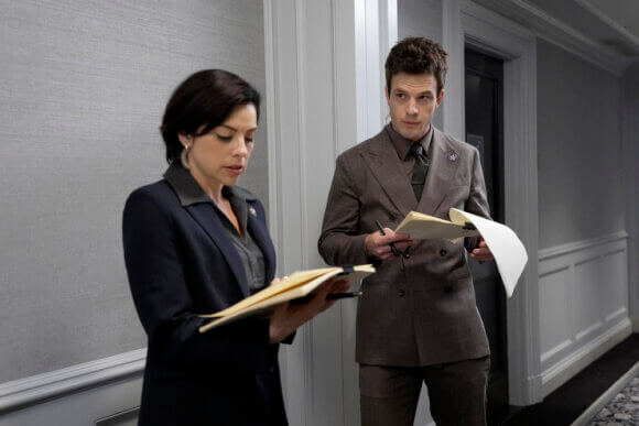 Krysta Rodriguez and Tommy O'Brien in episode 4