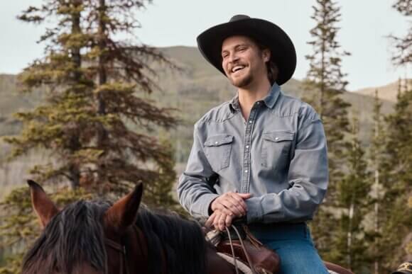 Luke Grimes in season 2