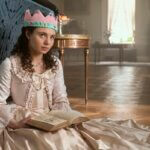 Connie Jenkins-Greig as young Violet in Queen Charlotte