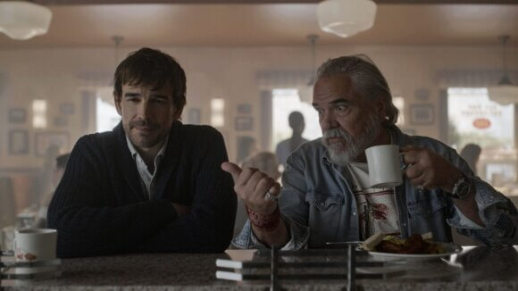 Christopher Gorham and W Earl Brown in season 2 episode 2